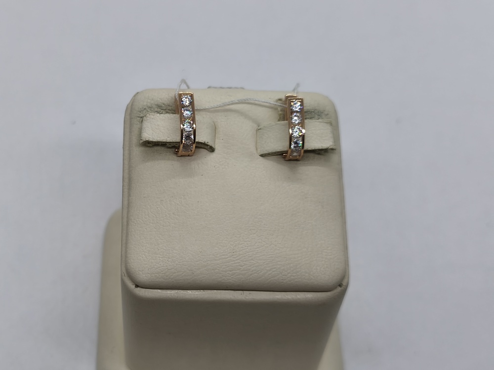 СЕРЬГИ С КАМНЯМИ (Au 585)