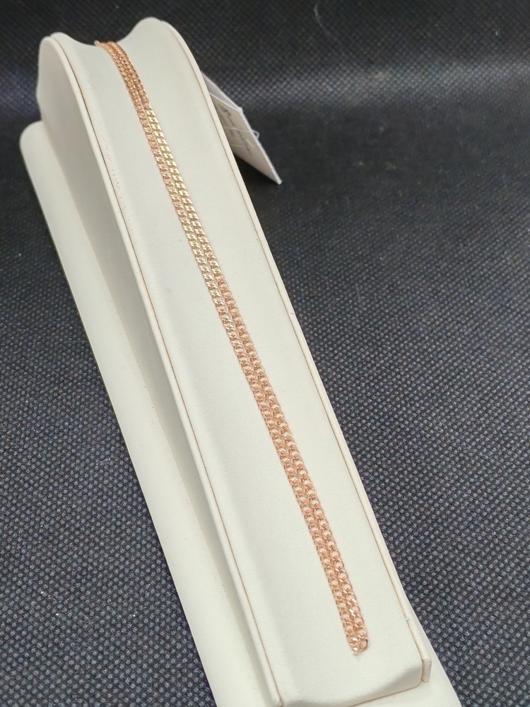 ЦЕПЬ ПОЛНОВЕСНАЯ Ромб двойной (Au 585)