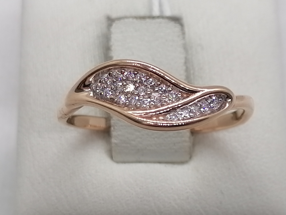 КОЛКМИ585 КОЛЬЦО С КАМНЯМИ (Au 585)