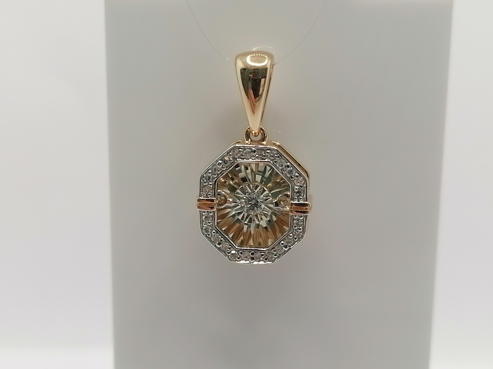 ПОДВЕСКА БРИЛЛИАНТ (Au 585)