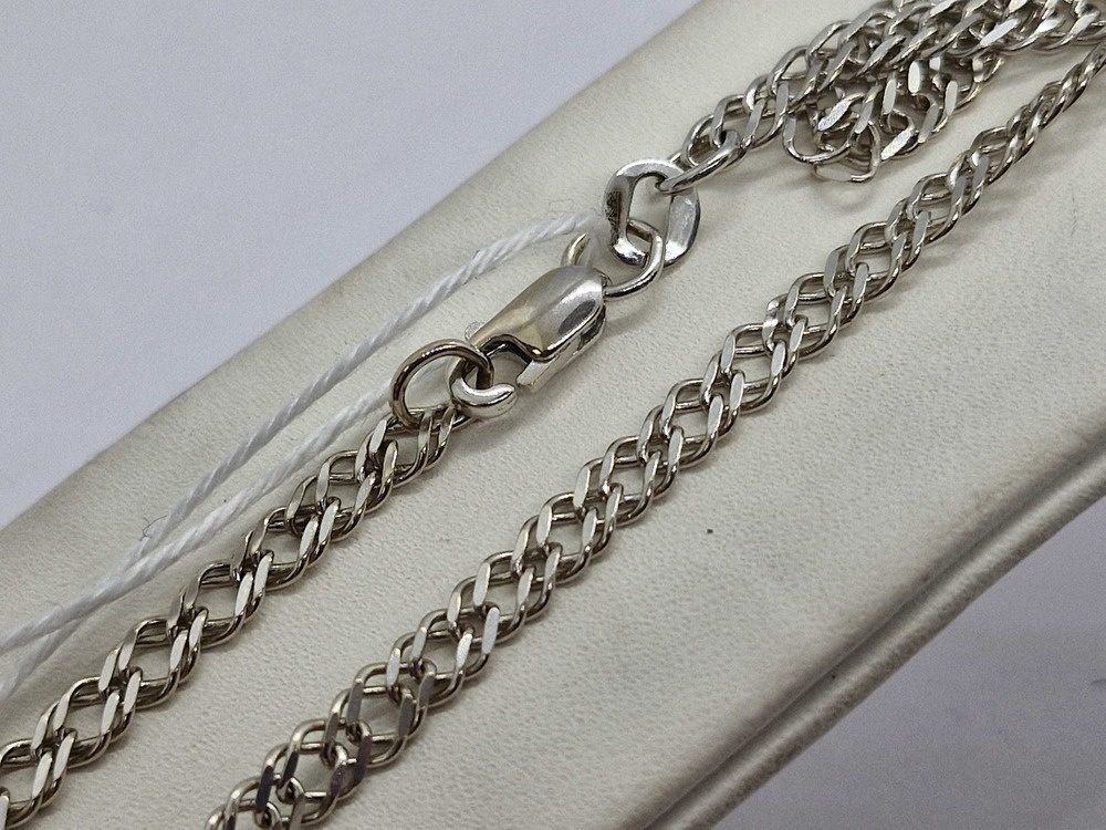 ЦЕПЬ ПОЛНОВЕСНАЯ Ромб двойной (Au 585)