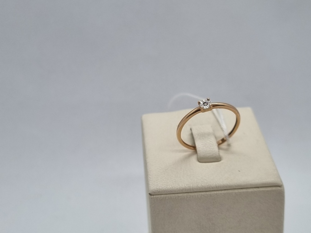 КОЛЬЦО БРИЛЛИАНТ Au 585