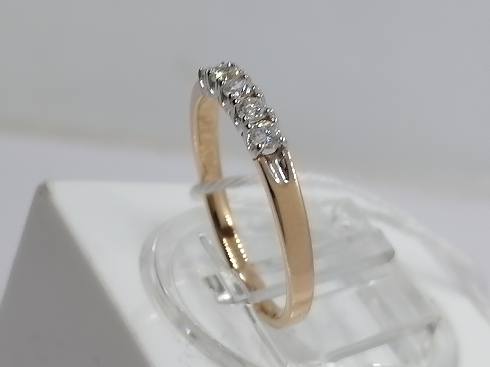 КОЛЬЦО БРИЛЛИАНТ Au 585