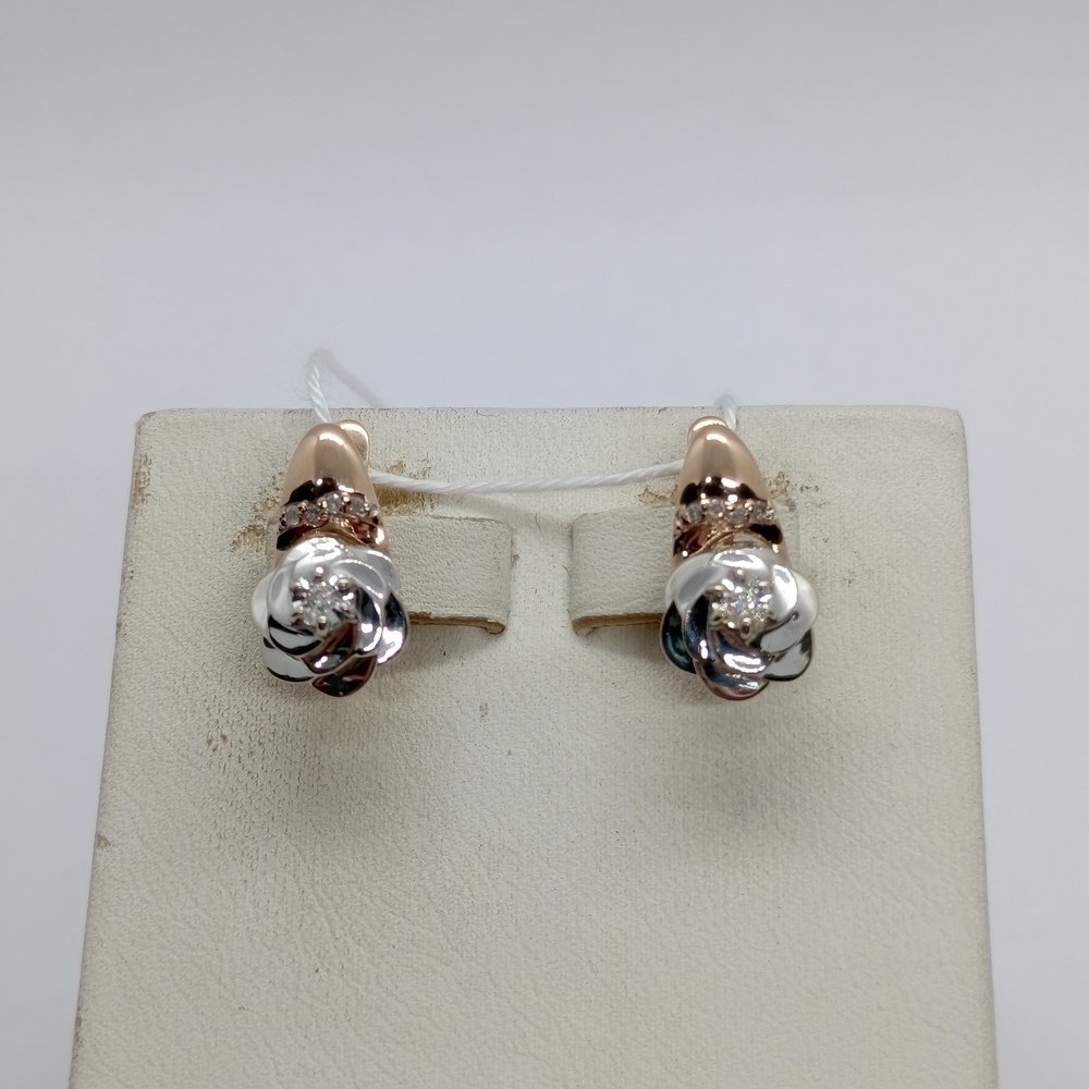 СЕРЬГИ БРИЛЛИАНТ (Au 585)