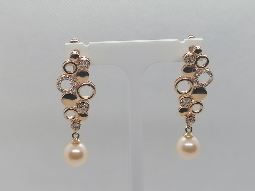 СЕРЬГИ БРИЛЛИАНТ (Au 585)