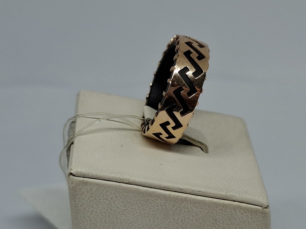 03535К КОЛЬЦО Каучук (Au 585)