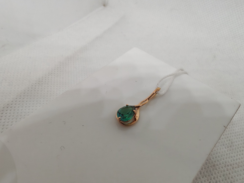 ПОДВЕСКА С КАМНЕМ (Au 585)