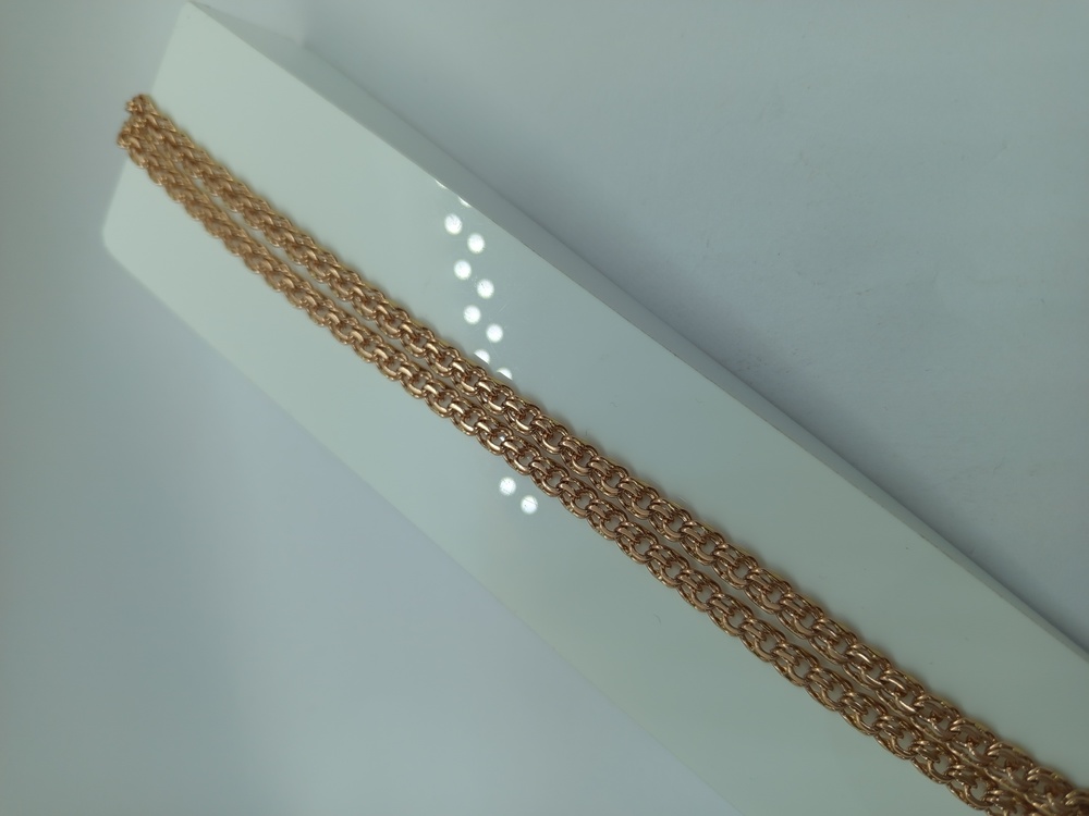 ЦЕПЬ ПОЛНОВЕСНАЯ Бисмарк (Au 585)