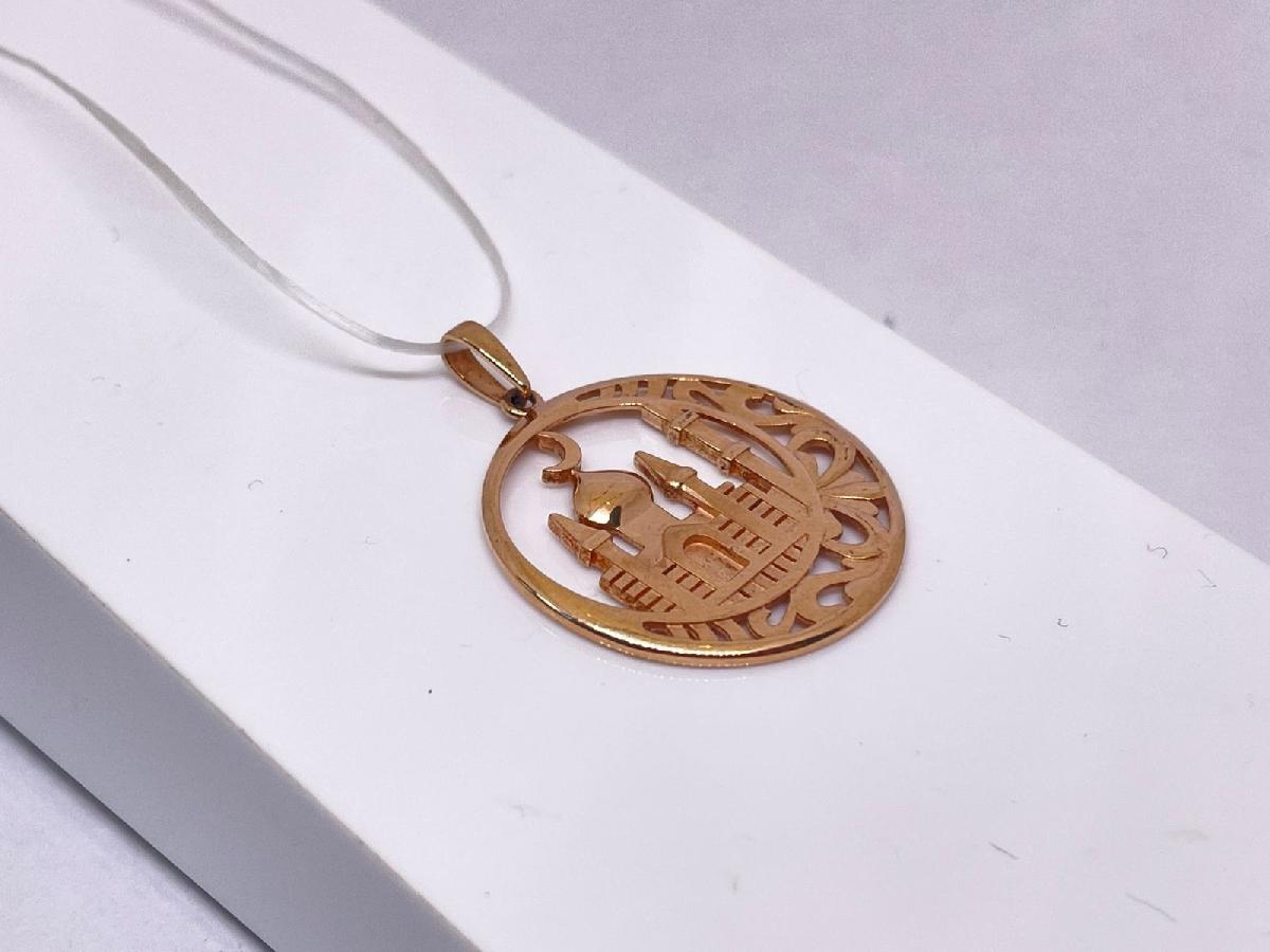 ПОДВЕСКА ПОЛУМЕСЯЦ без камня (Au 585)