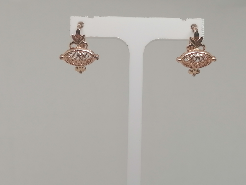 СЕРЬГИ БЕЗ КАМНЯ (Au 585)