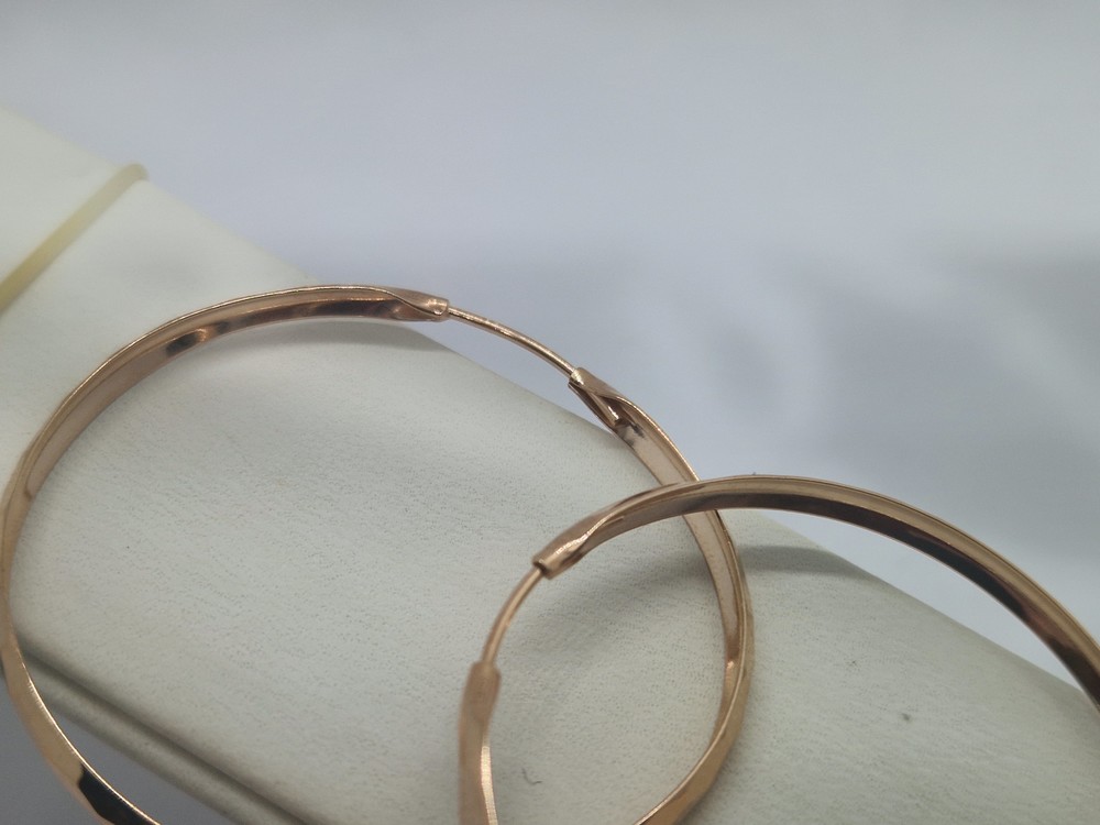 СЕРЬГИ КОНГО без камня (Au 585)