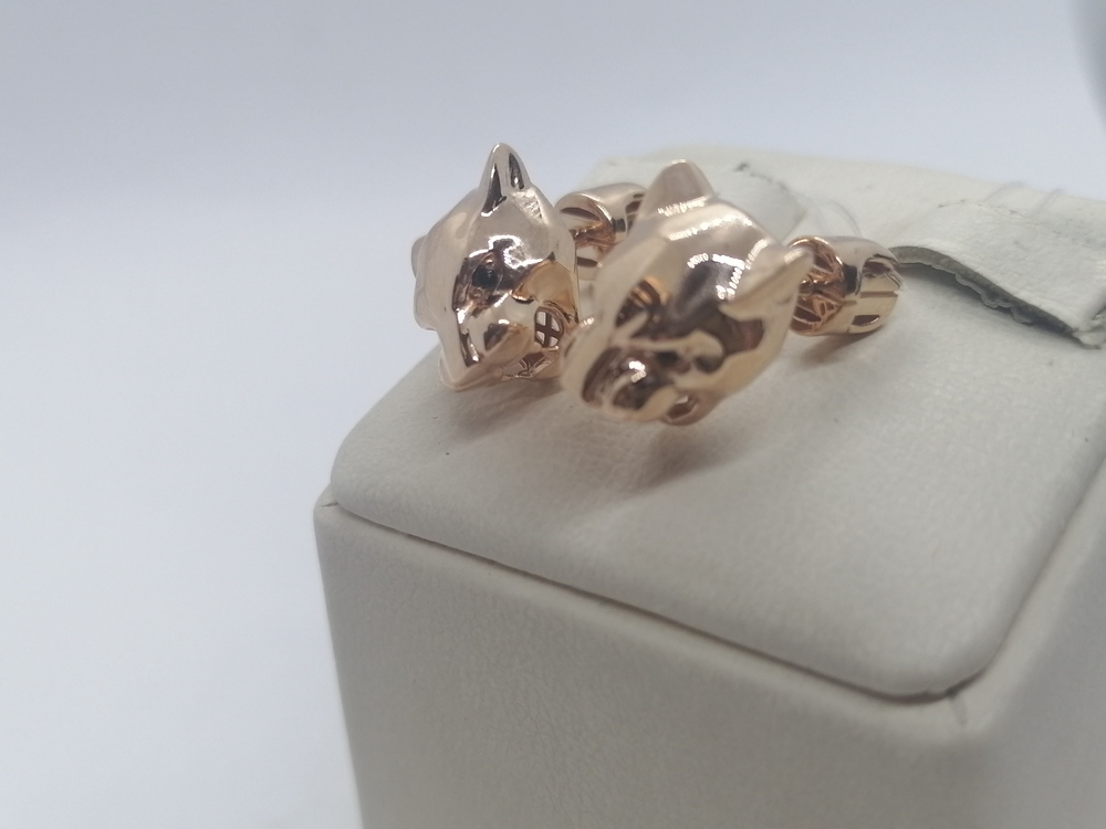 СЕРЬГИ С КАМНЯМИ (Au 585)