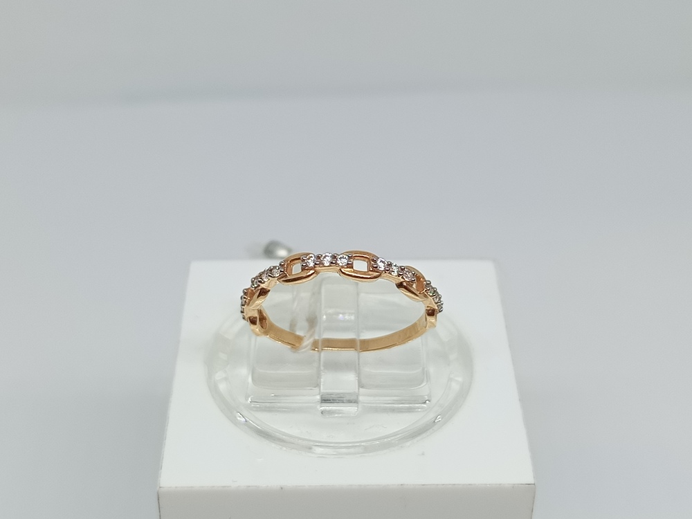 КОЛКМИ585 КОЛЬЦО С КАМНЯМИ (Au 585)