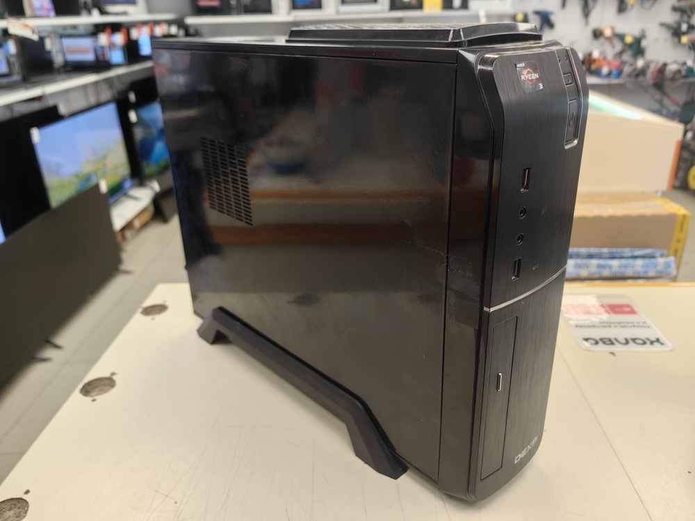 Системный блок DEXP; Ryzen 3 1200, GeForce GT 710, 8 Гб, 128 Гб, 650 Гб