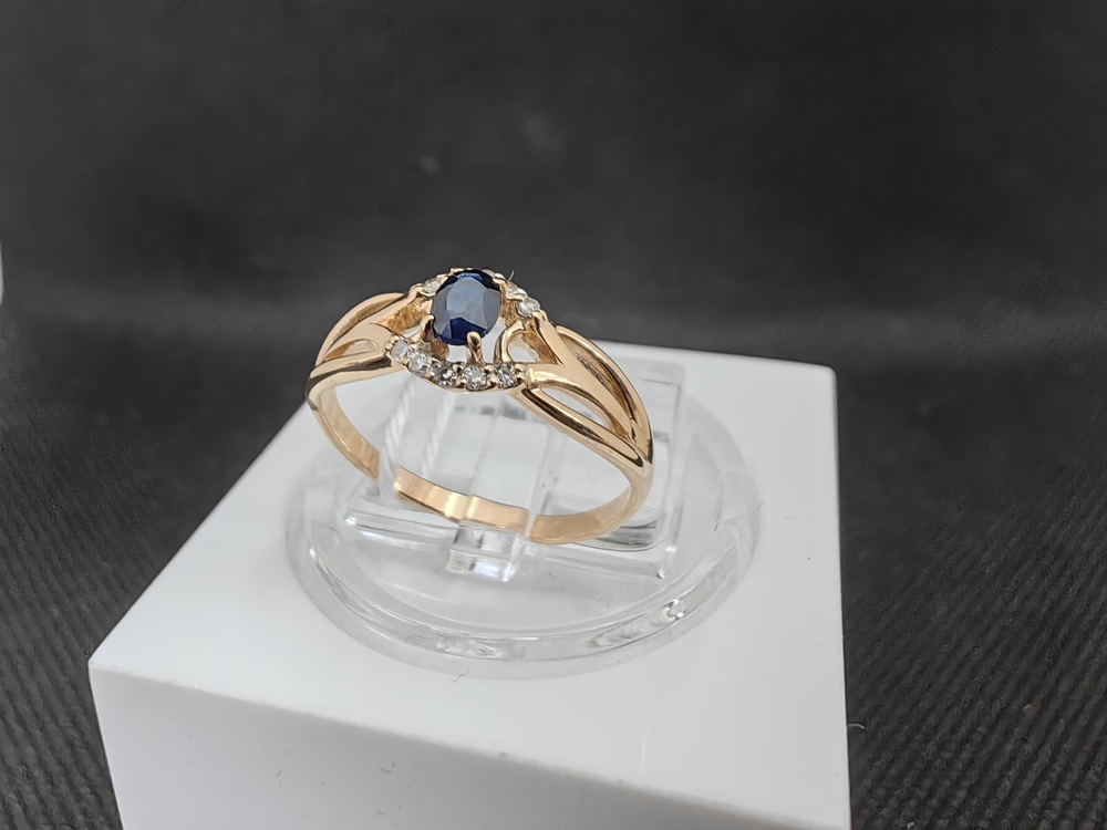 КОЛЬЦО БРИЛЛИАНТ Au 585