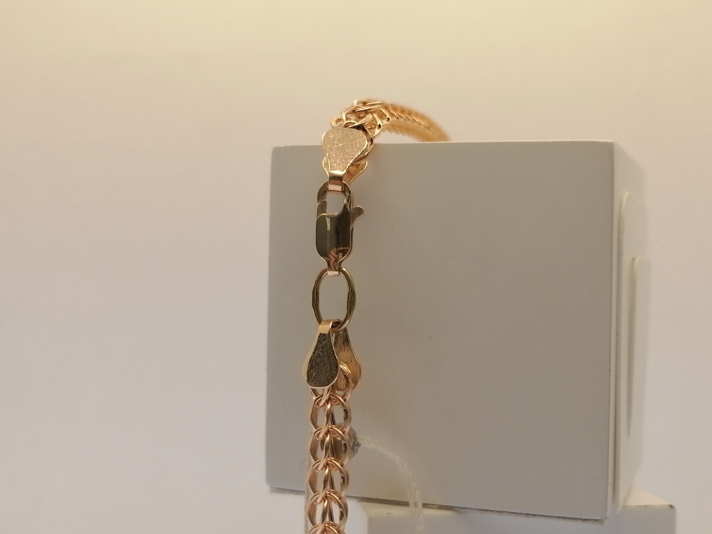 Ц12ИТ1060А2-Зл51 ЦЕПЬ ПУСТОТЕЛАЯ Итальянка (Au 585)