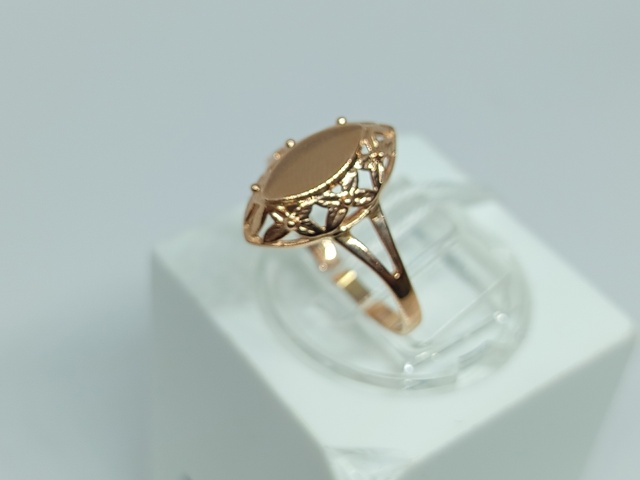 КОЛБКМ583 КОЛЬЦО БЕЗ КАМНЯ (Au 583)