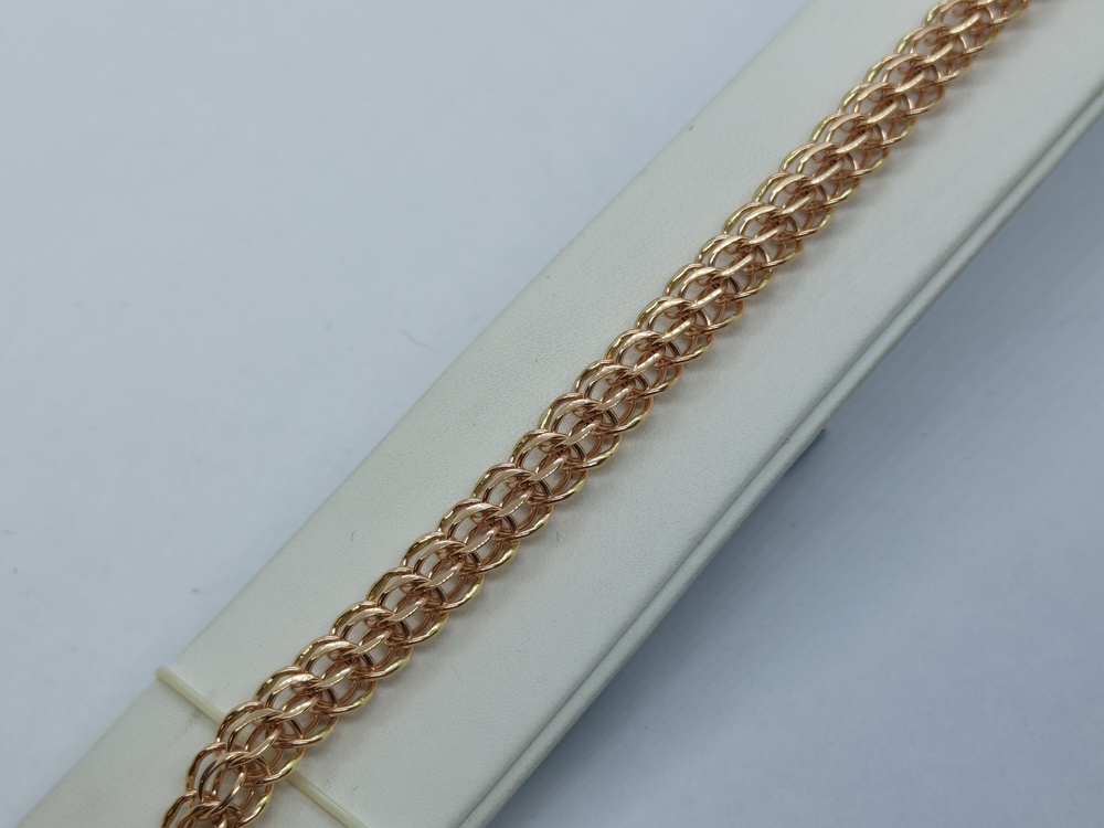 БРАСЛЕТ ПОЛНОВЕСНЫЙ Итальянка (Au 585)