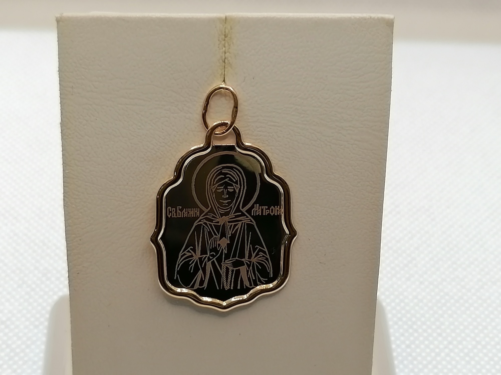 3286 ПОДВЕСКА БЕЗ КАМНЯ (Au 585)