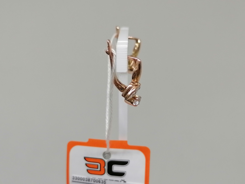 СЕРЬГИ С КАМНЯМИ (Au 585)