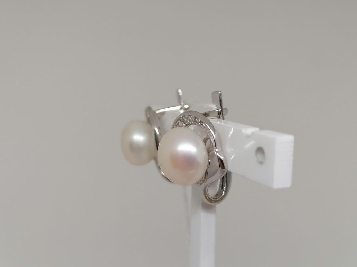 СКМИ585 СЕРЬГИ С КАМНЯМИ (Au 585)