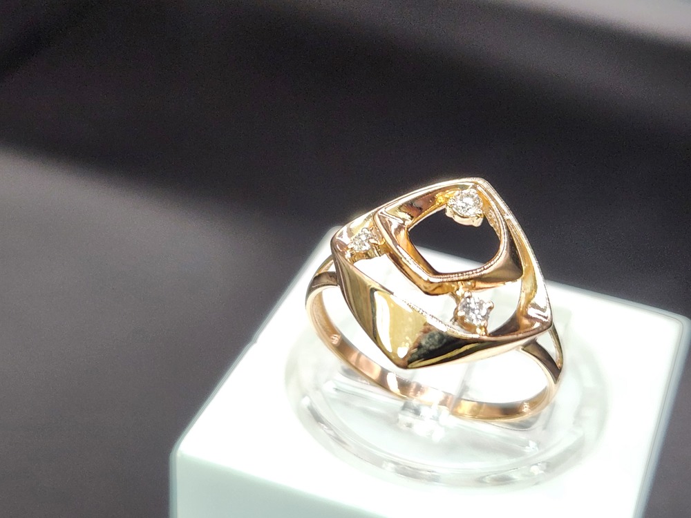 КОЛЬЦО БРИЛЛИАНТ Au 585