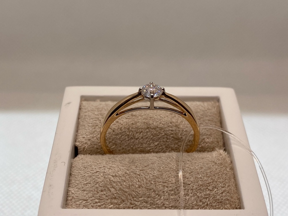 КОЛЬЦО С КАМНЕМ (Au 585)