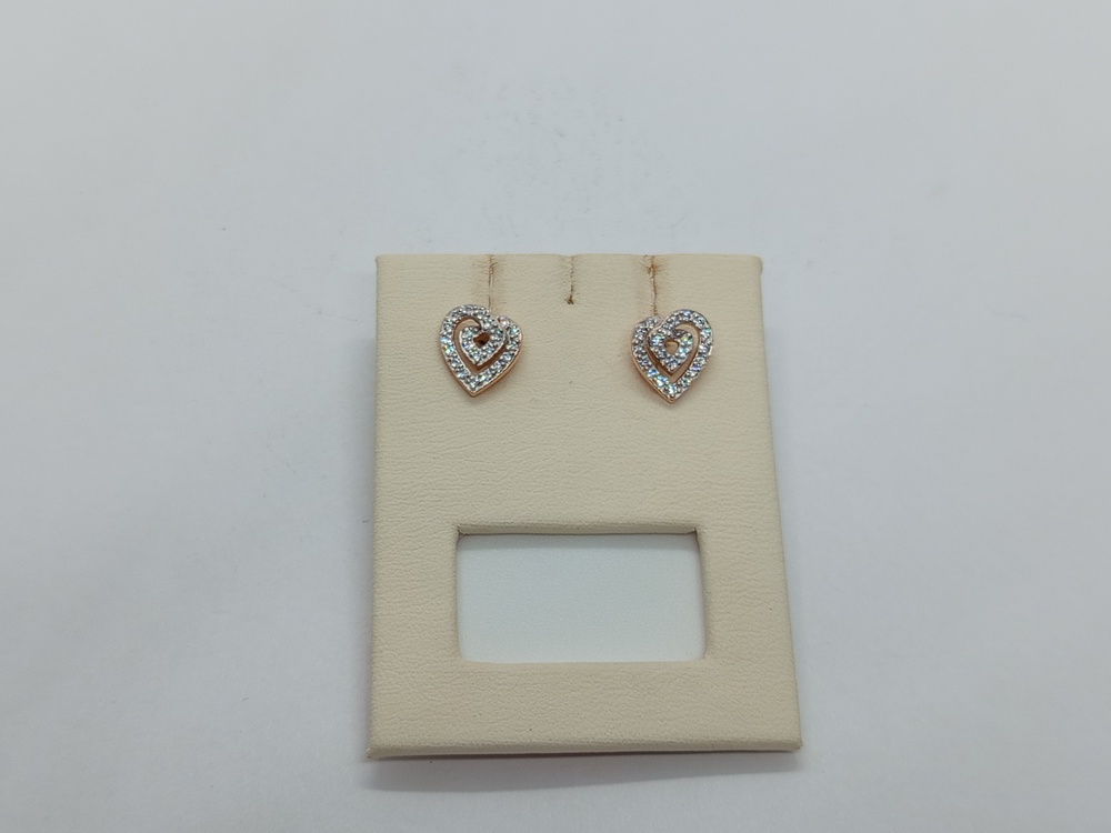 СПУС585 СЕРЬГИ ПУСЕТЫ (Au 585)