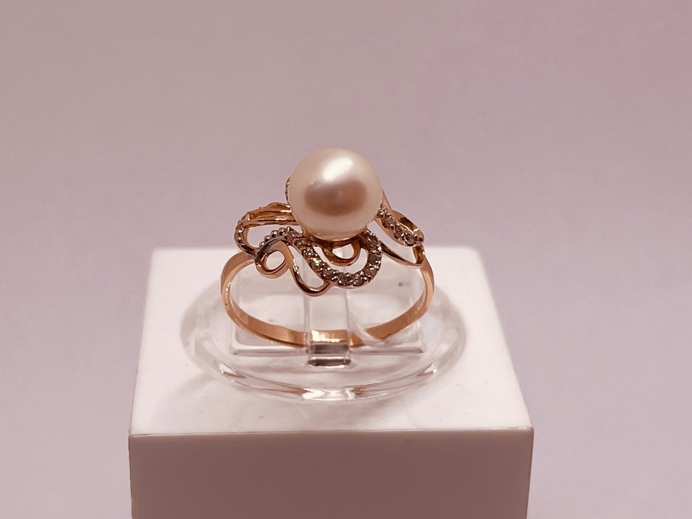 КОЛКМИ585 КОЛЬЦО С КАМНЯМИ (Au 585)