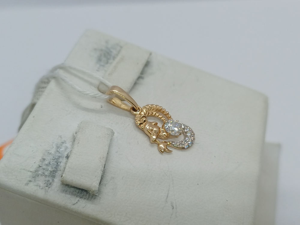 ПОДВЕСКА С КАМНЯМИ (Au 585)