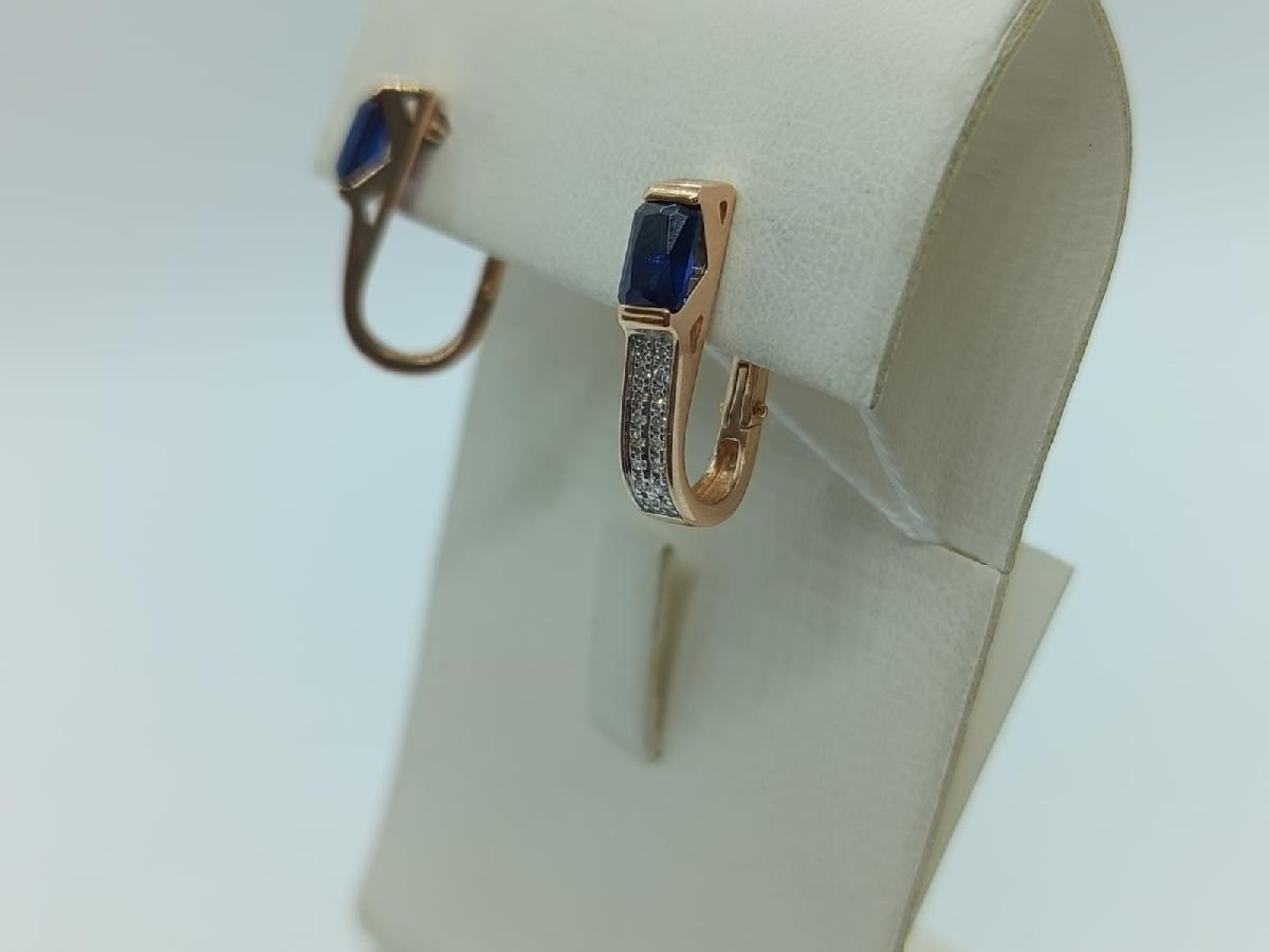 СЕРЬГИ БРИЛЛИАНТ (Au 585)