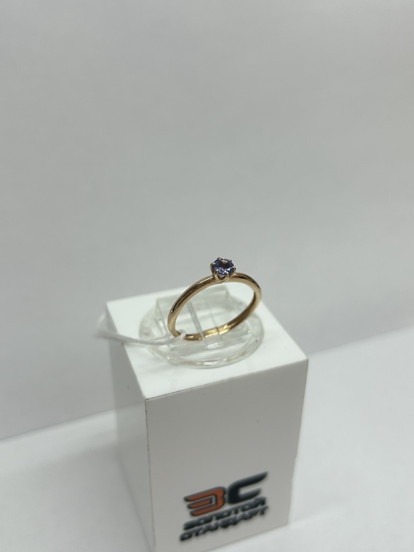 КОЛКМ585 КОЛЬЦО С КАМНЕМ (Au 585)