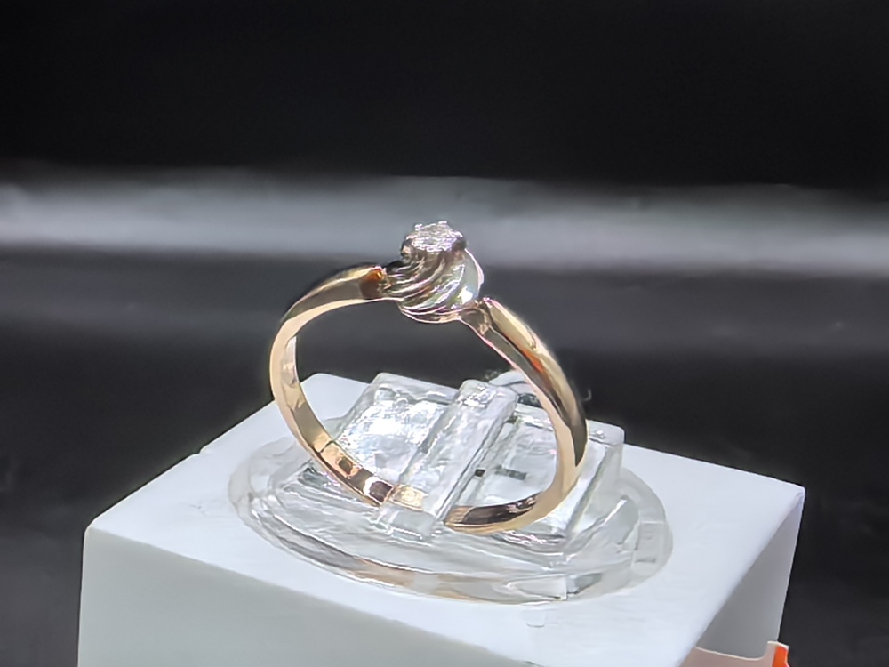 КОЛЬЦО БРИЛЛИАНТ Au 585