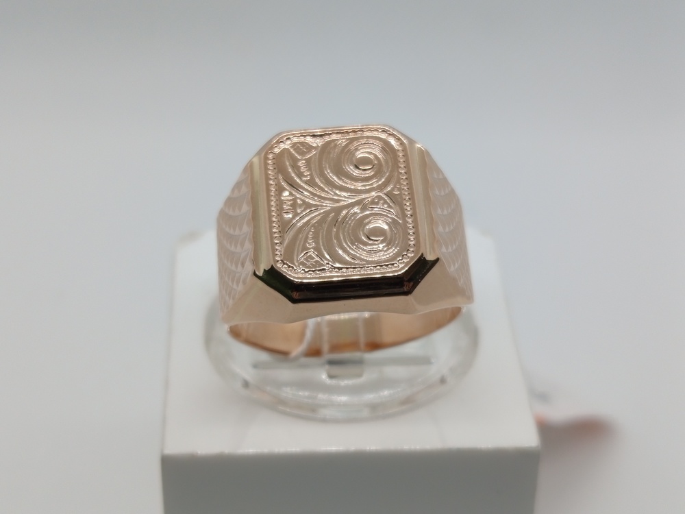 ПЕЧБКМ583 ПЕЧАТКА БЕЗ КАМНЯ (Au 583)