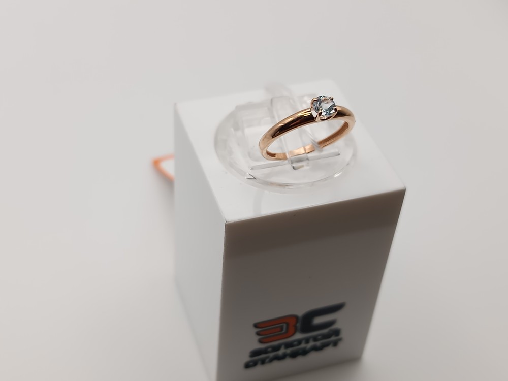 КОЛЬЦО С КАМНЕМ (Au 375)