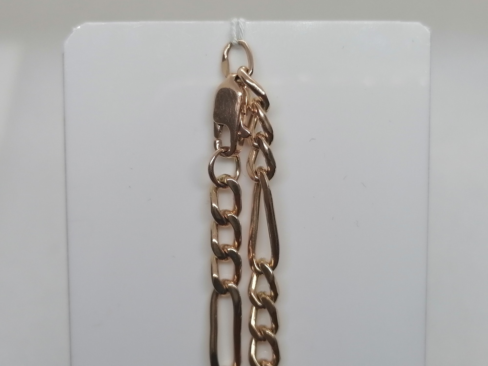 ЦЛФК585 ЦЕПЬ ПОЛНОВЕСНАЯ Фигаро(картье) (Au 585)