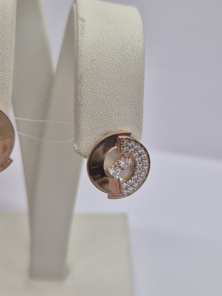 СЕРЬГИ С КАМНЯМИ (Au 585)