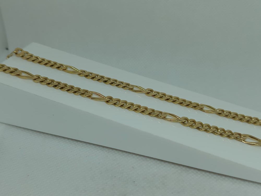 ЦЛФК585 ЦЕПЬ ПОЛНОВЕСНАЯ Фигаро(картье) (Au 585)