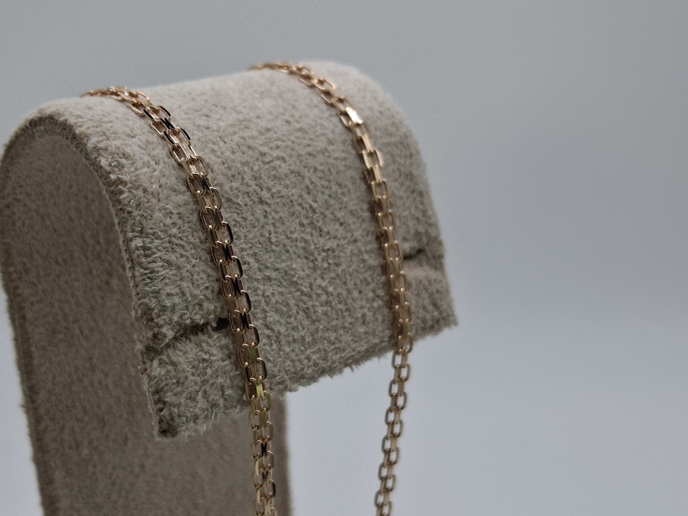 ЦЕПЬ ПОЛНОВЕСНАЯ Бисмарк машинный (Au 585)