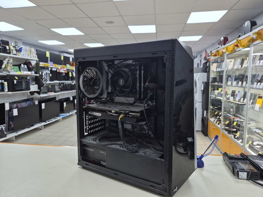 Системный блок Aero Cool; Ryzen 5 3600, GeForce GTX 1660, 16 Гб, 120 Гб, 1 Tb