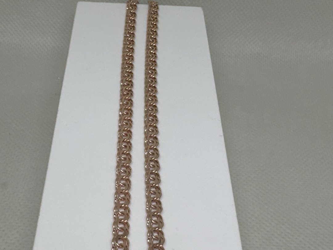 570006022 ЦЕПЬ ПУСТОТЕЛАЯ Бисмарк (Au 585)