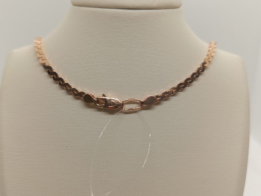 11100010755 ЦЕПЬ ПОЛНОВЕСНАЯ Панцирное (Au 585)