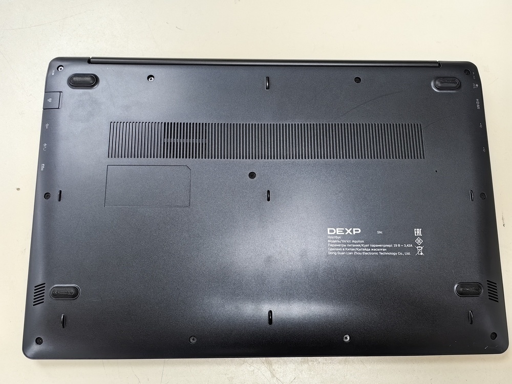 Ноутбук Dexp; Core i5-1035G1, HD Graphics, 8 Гб, 256 Гб, Нет