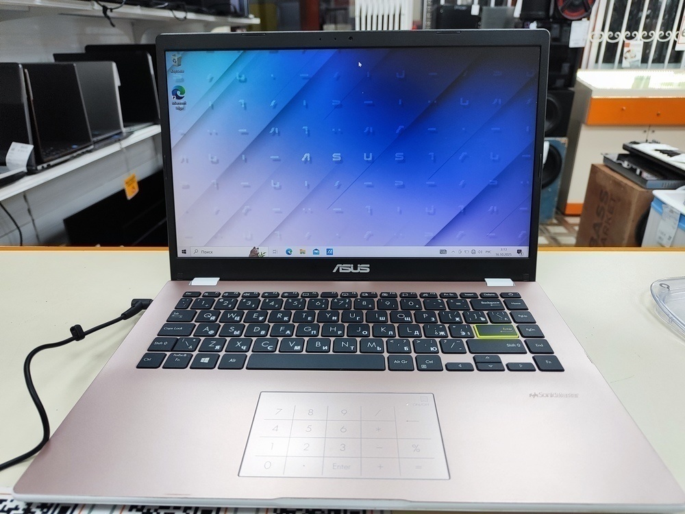 Ноутбук ASUS; Celeron N4020, Intel UHD Graphics, 4 Гб, 120 Гб, Нет