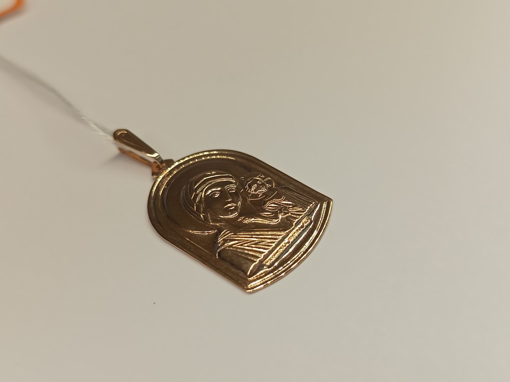 ПОДВЕСКА ИКОНА БЕЗ КАМНЯ (Au 585)