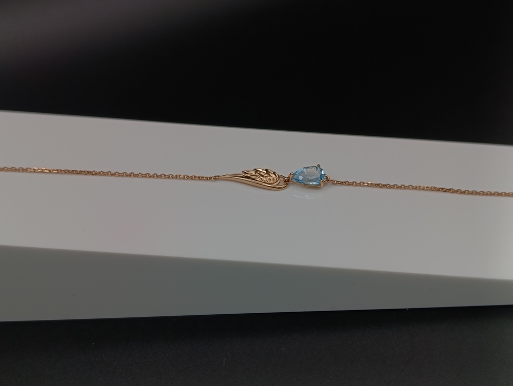 БРАСЛЕТ С КАМНЕМ (Au 585)