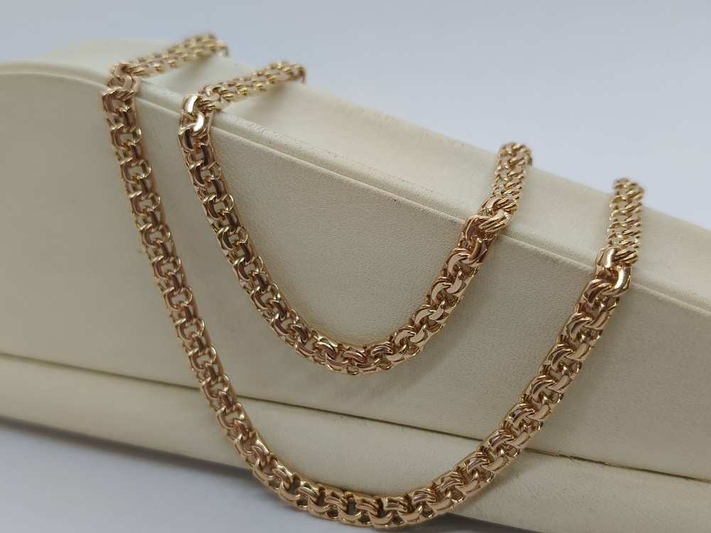 ЦЛБС585 ЦЕПЬ ПОЛНОВЕСНАЯ Бисмарк (Au 585)