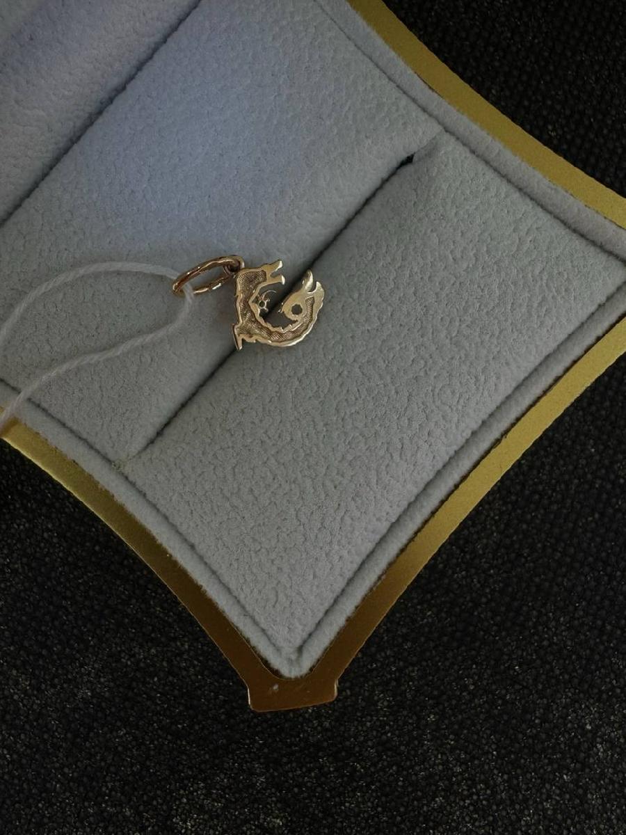 ПОДКМ585 ПОДВЕСКА С КАМНЕМ (Au 585)