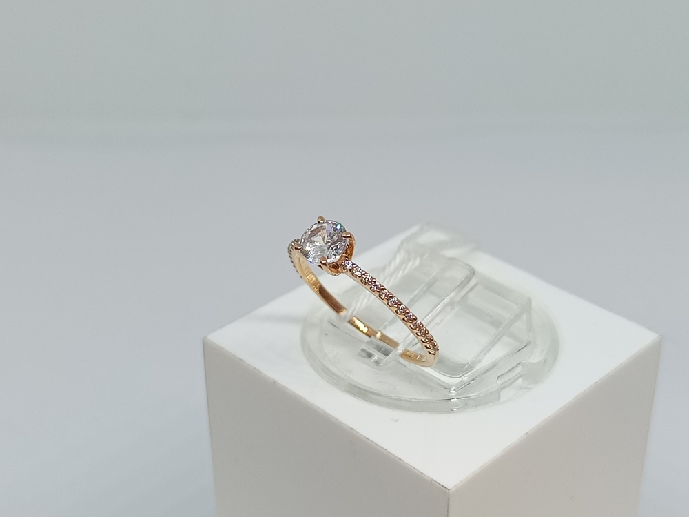 КОЛКМИ585 КОЛЬЦО С КАМНЯМИ (Au 585)