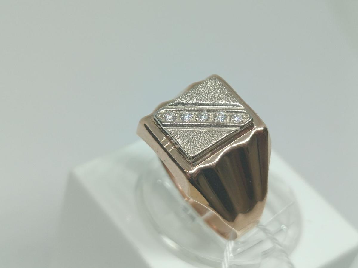 ПЕЧКМИ585 ПЕЧАТКА С КАМНЯМИ (Au 585)